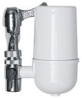 White Kitchen On Tap Water Filter , Sink Faucet Water Purifier Tap Filter With Granular Carbon Cartridge